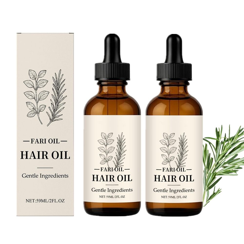 LOYOTICE 2Pcs Fari Oil Hair Growth Oil, Fari Hair Oil